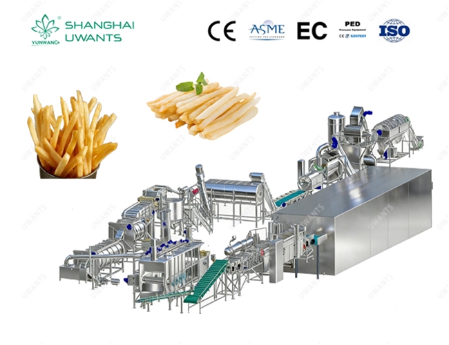 5噸薯條生產(chǎn)線