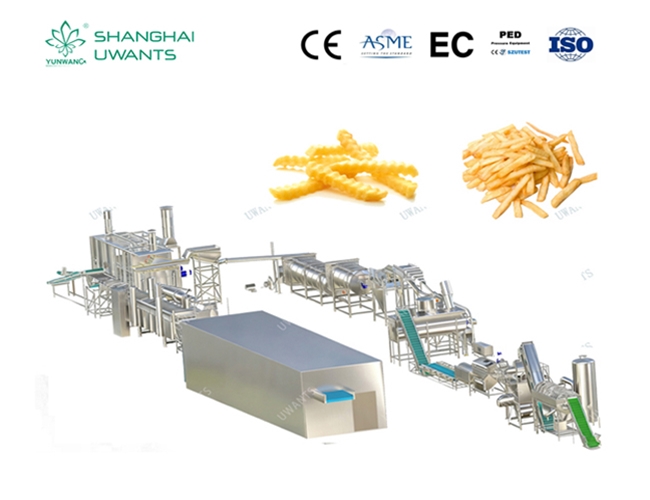 3噸薯條生產線