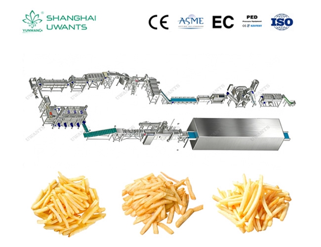 1-2噸薯?xiàng)l生產(chǎn)線