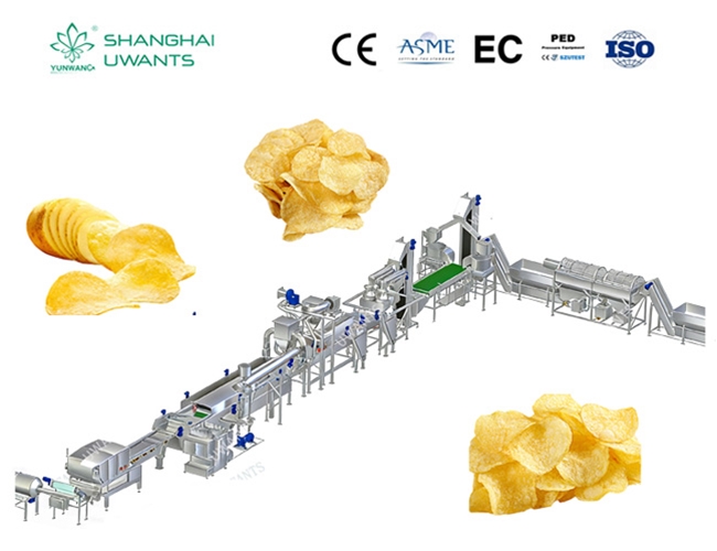 300公斤薯片生產線